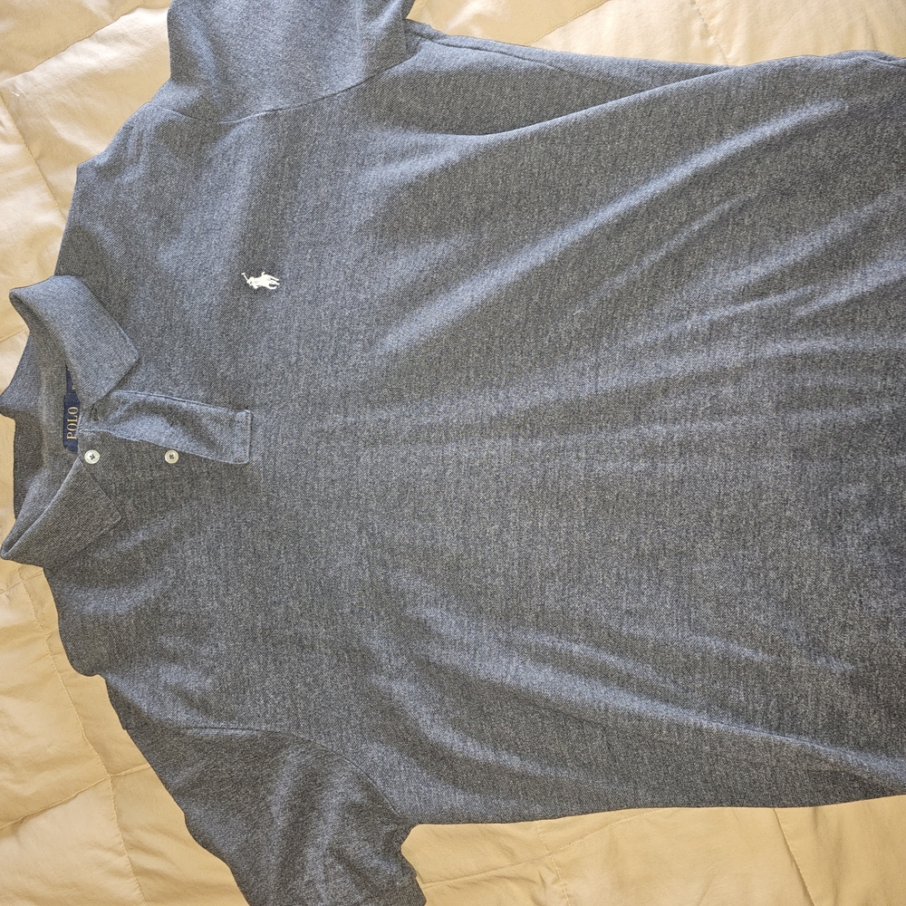 Men's Gray Polo Shirt